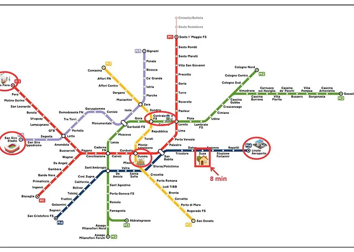 Casa Bella 16 - 8 Min To Metro, 15 Min To Lin Airport, Area Apartment *